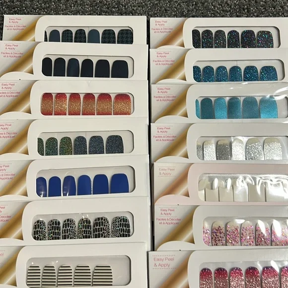 Color Street nail strips lot of 50 sets NWT - Picture 6 of 10